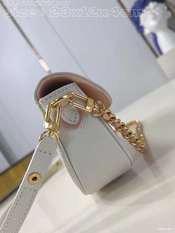VUITTON Wallet Ivy-23.5*12*4.3cm on Chain LOUIS 0701